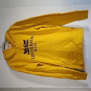 Mens Levi's Yellow Hoodie